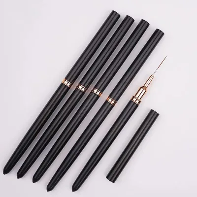 Needle-Style Plastic Nail Art Pen Five-Piece Set Pull-Thread Kit Color-Painting Professional French-Lines Drawing Blending
