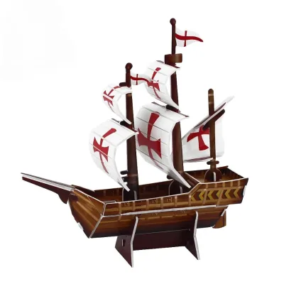 OEM Toys Brain Toy 3D Puzzle Ship Construction