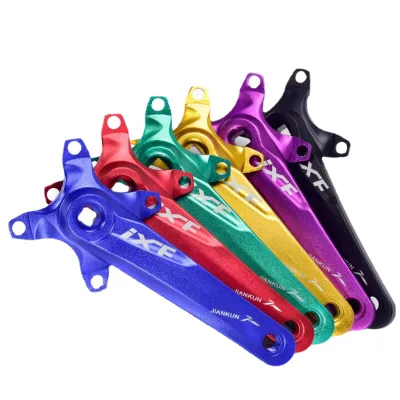 IXF Bicycle Square Bore Crank 170mm 104BCD Crank for Single/Double/Triple Crank MTB Parts
