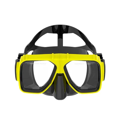 Factory Supply High Quality Silicone Scuba Goggle Classic Swimming Mask Freediving Mask for Adult