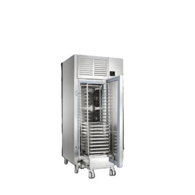 Refrigerated Cabinet with Digital Control, Suitable for the Rapid Freezing of Pre-prepared Food Products in Bakery Factories.