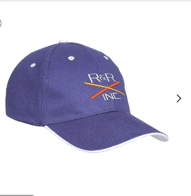 Custom Logo Elite Embroidered Cap Promotional Premium Structured Hat Bulk Gift