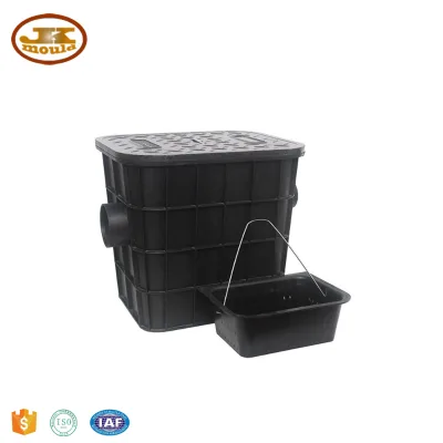 Plastic Non-Power Kitchen Sink Grease Trap for Oil Water Separation