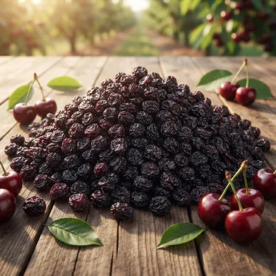 Dried AD Sour Cherries Whole Pieces Sweet & Sour Fruit Snack Bulk 10kg Carton Pack