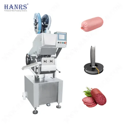 HANRS High-Speed CE Certified Sausage Clipper 100 Times/Min New Condition for Efficient Ham Sausage Ends Sealing Factory Direct