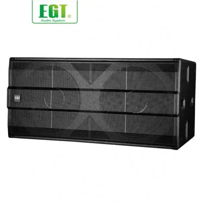 Hot Sale EGT 21 Inch Active Subwoofer 1200W 28Hz-300Hz Maple Plywood Enclosure
