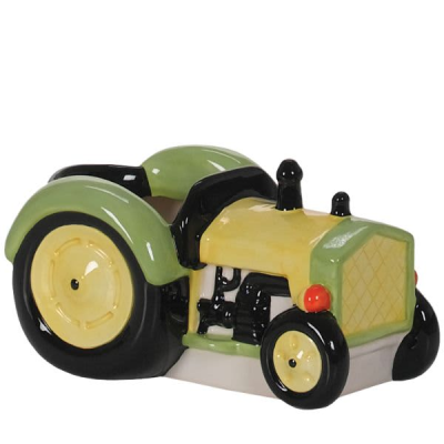 TRACTOR POTTERY Ceramic Planter Pot