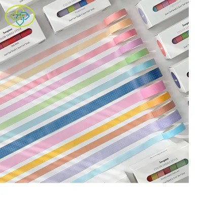 Stationery Colored Decoration Colorful Cute Water Activated Pressure Sensitive Antistatic Single Sided for