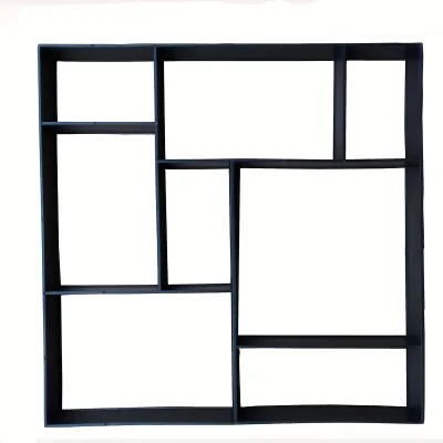 Plastic Industrial Grade Reusable Concrete Molds for Pathmaker Stepping Stone Pavers-Garden & Patio Outdoor Use