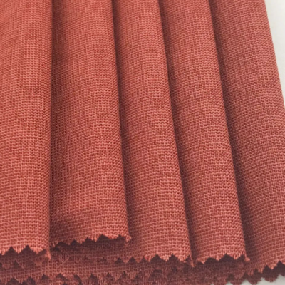Cotton Fabrics Manufacturer Direct Sales High Quality 160gsm Cotton Crepe for Shirt and Dress Fabric