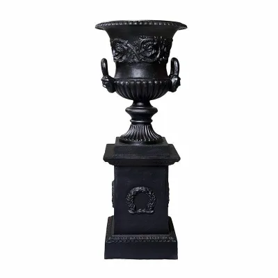 Cast Iron Flower Pots & Planters