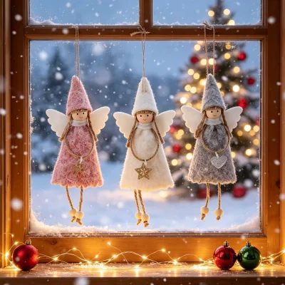 New Christmas Tree Decoration Cap Hanging Ornaments Christmas Supplies Pendant Christmas Tree Ornament