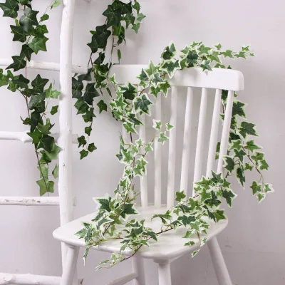 Artificial Silk Ivy Leaf Garlands 1.8 Meter Plant Wall-Hanging Decorative Vine for Indoor/Outdoor Use