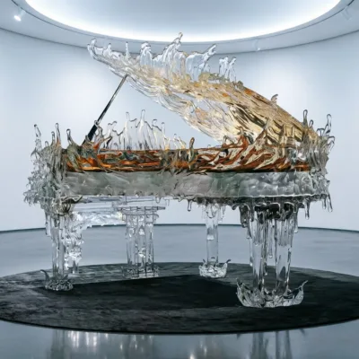 Professional 88 Key Crystal Digital Piano for European Style Recording Studio and Stage Performance