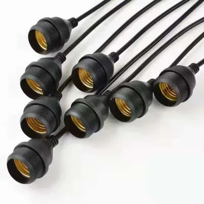 Hot Sales Outdoor Commercial Grade Waterproof Lighting E26 E27 Socket Wedding Garden Light String Factory Manufacturing
