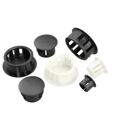 SKT30 Plastic Nylon Hole Plug Black and White Plastic Usb Hole Plug