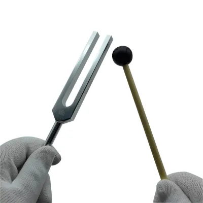 Factory Direct Supply Aluminium Alloy MI528 Tuning Fork Cross-border Export 528hz Tuning Fork Yoga 528c Tuning Fork