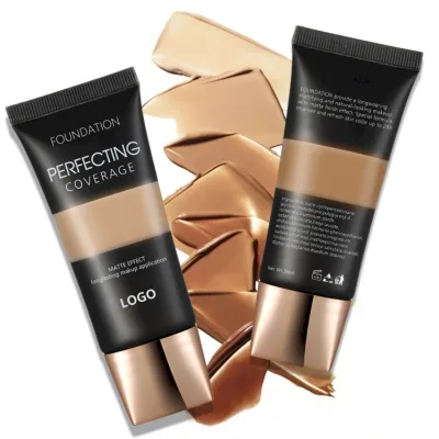 Hot Sale High Quality Waterproof Portable Face Matte Full Coverage Liquid Foundation