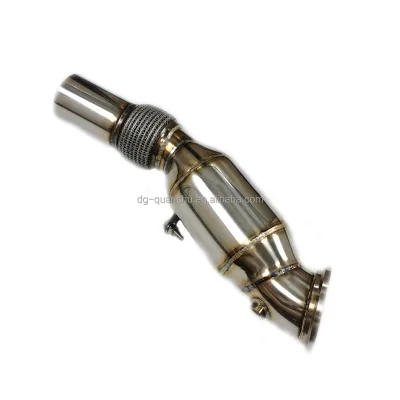 Exhaust Catted Downpipe for BMW B48 G30 G31 520i 530e 530i 530iX Slip on Clamp Type
