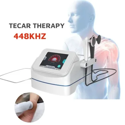 Portable 448k Rf Diathermy Machine For Monopolar And Biopolar Cet Ret Tecar Therapy Physical Therapy Equipment