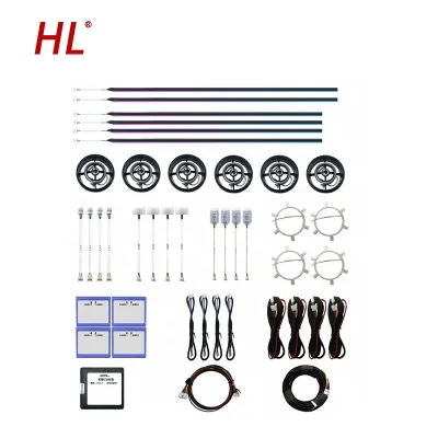 Original Fitment Multiple Light Sources Color Variety Original Car Mold Soft Glow Ambient Light for Jaguar XJL 2010-2018