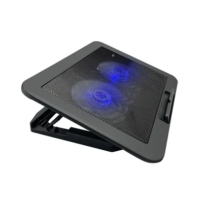 Hot Selling Laptop Stand and Cooling Pad Notebook Cooler Adjustable Cooling Pad With 2 Cooling Fans and 2 Port USB HUB, NCP-212
