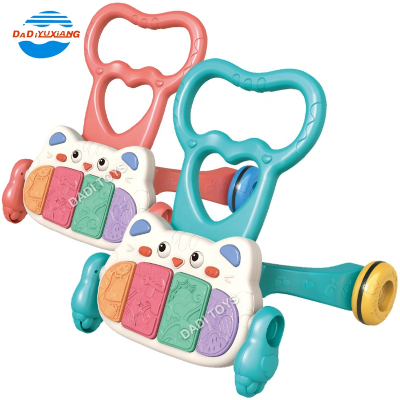 DADI OEM&ODM Baby New Arrivals 2025 Baby Happy Walker Kick N Play Piano Baby Musical Walker
