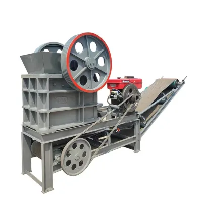 Big Capacity Stationary PE400*600 Improved Jaw Crusher in South Africa With Feed Hopper Basalt Jaw Crusher in Metallurgy