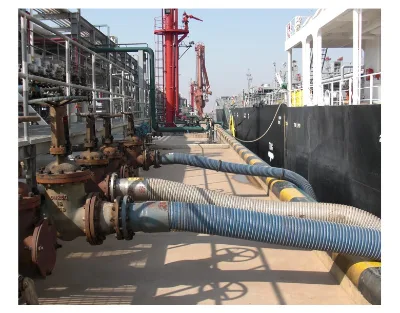 Ship Wharf Oil Composite Hose Anti-static Corrosion Resistance