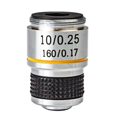 10X Objective Lens Universal to Most Microscopes Objetivos De Microscopio
