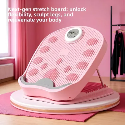 Plastic Balance Board Digital Display Incline Step Calf Stretcher Leg-Slimming Exercise Tool Standing Legs