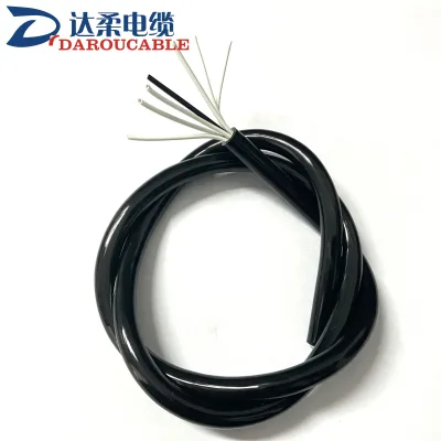 Multi Core Flexible Control Cable PVC PUR Sheath Oil Resistant Tinned Copper Conductor 300/500V Customizable Colors Diameters