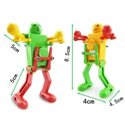 Fun and Playful Winding up Toys As They Turn and Sway