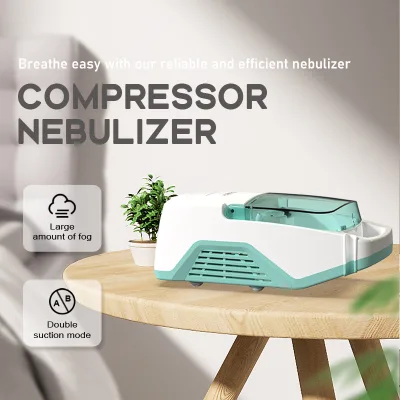 Household Electric Compressor Nebulizer Built-in Large Storage Box Fine Mist Large Fog Output Quiet Operation Easy One Button