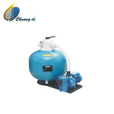 Filtration Combo QSF Sand Filter Filtration Pump Combo Fiberglass Automatic Backwash Swimming Pool Sand Filter