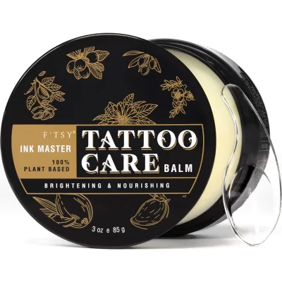 100% Plant-Based Tattoo Healing Cream Brightener Color Enhancement Butter New and Old Tattoo Cream Aftercare
