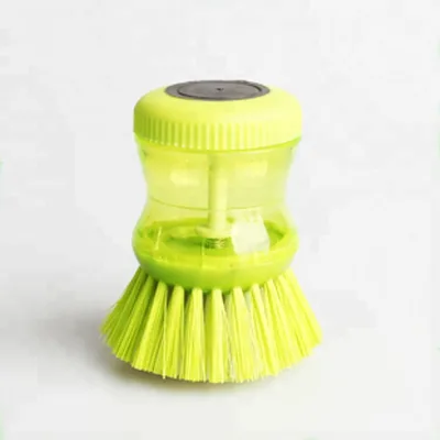 Kitchen Dish Washing Brush With Soap Dispenser