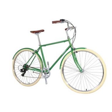 Cixi Bicycle Factory's Retro 700c City Bike Men Best Price Single-Speed 7-Speed Options Aluminum Steel Fork Includes Line