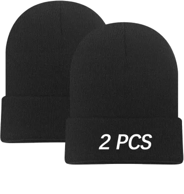 Wholesale Custom Logo Hats Multiple Colors Available Stocking Caps for Women Ski Winter Knitted Hat Elasticity Soft Beanies
