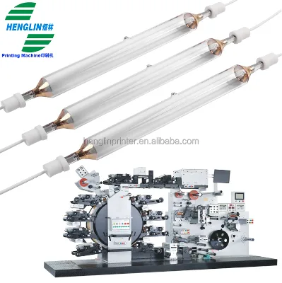 UV Curing Lamp For Silk Screen Printing Machine Metal Printing Machine Gravure Press Printing Machine 7KW 353mm H70/270C