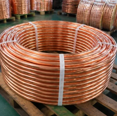 Brass Tube and Pure Copper Coil Tube for Air Conditioner Refrigeration Custom Size OEM Factory