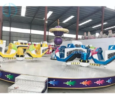 Fairground Carnival 360 Degree Rotating Amusement Rides Break Dance 24/32 Seats Crazy Dance