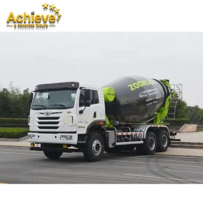ZOOMLION FAW Truck Mounted Concrete Mixer ACHIEVE USED NEW MIXER TRUCK for HOT SALE 2024