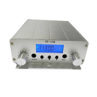 15W USB Play FM Transmitter Stereo FM Broadcast Transmitter RF Receivers and Transmitters Boutique Product