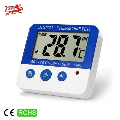 High Quality Big LCD Accurate Observation and Detection Refrigerator Thermometer