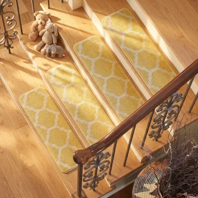 Commercial Decorative Polyester Washable Tufted Machine Made Hotel Stair Carpet
