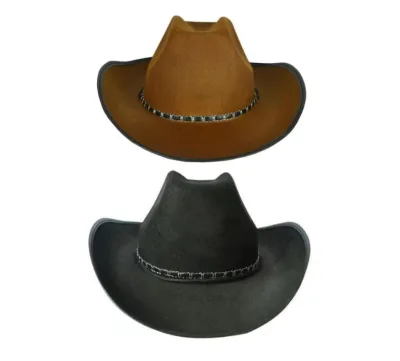 Western Cowgirl Hat Cowboy Hats With Adjustable Drawstring for Cowboy Birthday Party for Men