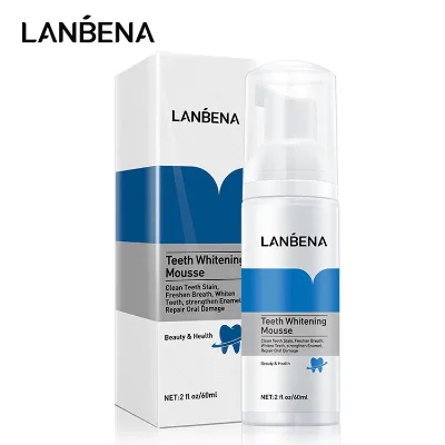 Selling Clean Teeth Stain Freshen Breath Mouth Washing&Tooth Brush Teeth Whitening Mousse 60ml