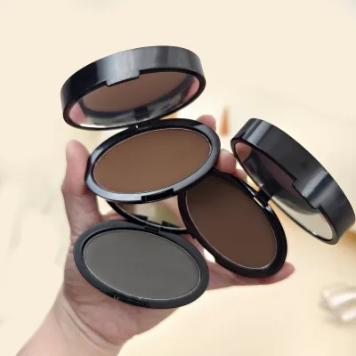 New Wholesale Eyebrow Stamp Kit Powder Natural High Precision Brow Makeup Easy Apply Blend Evenly Matches Skin Tone Boxed