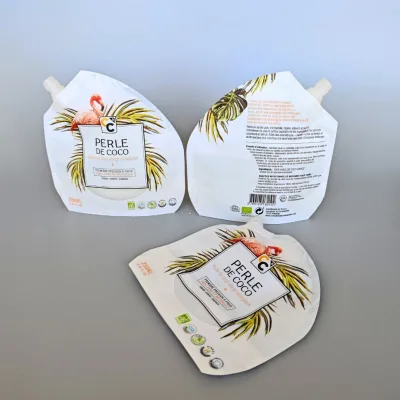 Custom Printed Food Grade Honey Spout Stand up Bag Liquid Powder and Granular Products Moisture Proof Bag